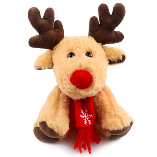 BGNXHYB Kuscheltier Weihnachts, Weihnachts-Elchpuppe, Kuscheltier Elch Puppe 20cm, Weihnachten Rentier Stofftier, Plüschtiere Elchpuppe Weihnachten, für Weihnachtsdekoration, Weihnachten Geschenk (A) BGNXHYB Kuscheltier Weihnachts, Weihnachts-Elchpuppe, Kuscheltier Elch Puppe 20cm, Weihnachten Rentier Stofftier, Plüschtiere Elchpuppe Weihnachten, für Weihnachtsdekoration, Weihnachten Geschenk (A) von BGNXHYB
