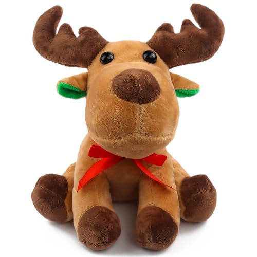 BGNXHYB Kuscheltier Weihnachts, Weihnachts-Elchpuppe, Kuscheltier Elch Puppe 25cm, Weihnachten Rentier Stofftier, Plüschtiere Elchpuppe Weihnachten, für Weihnachtsdekoration, Weihnachten Geschenk (B) BGNXHYB Kuscheltier Weihnachts, Weihnachts-Elchpuppe, Kuscheltier Elch Puppe 25cm, Weihnachten Rentier Stofftier, Plüschtiere Elchpuppe Weihnachten, für Weihnachtsdekoration, Weihnachten Geschenk (B) von BGNXHYB