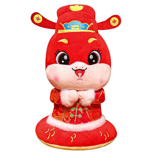 BGNXHYB Schlangen-Plüschtier, 2025-Jahr Chinesische Glücksschlangen-Plüschpuppen, Plüsch-Schlangenpuppe, Stofftiere, Weihnachtsspielzeug Kinder, 25CM BGNXHYB Schlangen-Plüschtier, 2025-Jahr Chinesische Glücksschlangen-Plüschpuppen, Plüsch-Schlangenpuppe, Stofftiere, Weihnachtsspielzeug Kinder, 25CM von BGNXHYB