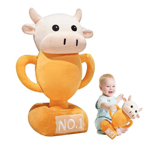 BGNXHYB Trophäe Plüschtier, 50cm Trophäen-Plüschpuppe, lustige Plüsch Kissen, für Kindertag, Kinder, Erwachsene, Gewinners Geschenk, Weihnachten Wurfkissen BGNXHYB Trophäe Plüschtier, 50cm Trophäen-Plüschpuppe, lustige Plüsch Kissen, für Kindertag, Kinder, Erwachsene, Gewinners Geschenk, Weihnachten Wurfkissen von BGNXHYB
