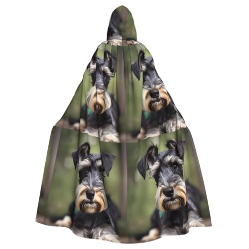 BGSHJVF Entzückende Schnauzer-Kostüm, Kostüm, Halloween, Kostüm, Mantel, großer Mantel mit Kapuze für Erwachsene, für Party, Kostümball BGSHJVF Entzückende Schnauzer-Kostüm, Kostüm, Halloween, Kostüm, Mantel, großer Mantel mit Kapuze für Erwachsene, für Party, Kostümball von BGSHJVF