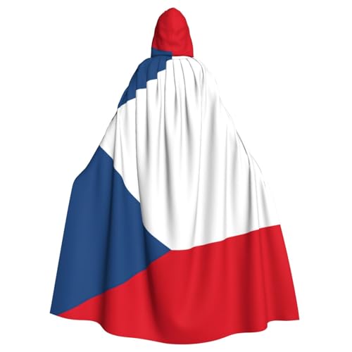 BGSHJVF Flagge der Tschechischen Republik für alle Flagge der Tschechischen Republik, übergroßer Mantel mit Kapuze für Erwachsene, für Party, Maskerade BGSHJVF Flagge der Tschechischen Republik für alle Flagge der Tschechischen Republik, übergroßer Mantel mit Kapuze für Erwachsene, für Party, Maskerade von BGSHJVF