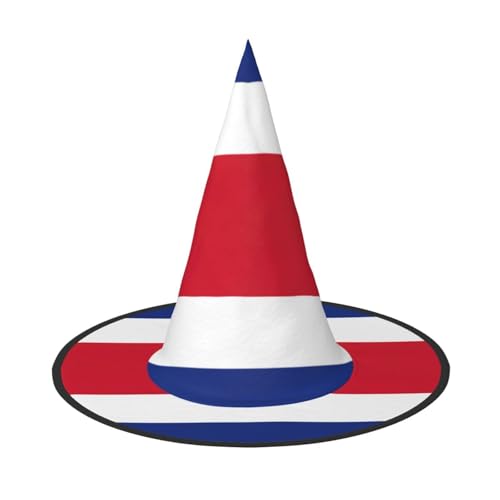 BGSHJVF Flagge von Costa Rica, Halloween-Hexenhut, Cosplay-Kappen, Halloween-Dekoration, Kostümzubehör für Party BGSHJVF Flagge von Costa Rica, Halloween-Hexenhut, Cosplay-Kappen, Halloween-Dekoration, Kostümzubehör für Party von BGSHJVF