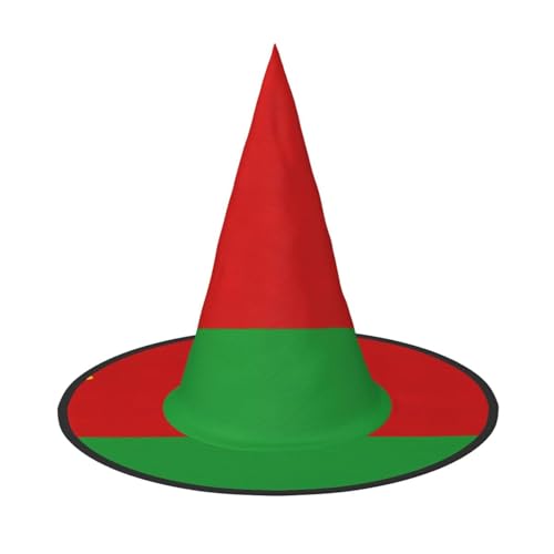 BGSHJVF Flagge von Weißrussland, Halloween-Hexenhut, Cosplay-Kappen, Halloween-Dekoration, Kostümzubehör für Party BGSHJVF Flagge von Weißrussland, Halloween-Hexenhut, Cosplay-Kappen, Halloween-Dekoration, Kostümzubehör für Party von BGSHJVF