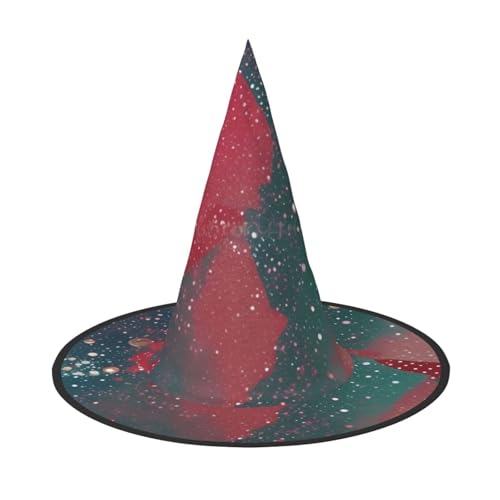 BGSHJVF Glitzer Muster Druck Halloween Hexe Hut Cosplay Caps Halloween Dekoration Kostüm Zubehör für Halloween Party BGSHJVF Glitzer Muster Druck Halloween Hexe Hut Cosplay Caps Halloween Dekoration Kostüm Zubehör für Halloween Party von BGSHJVF
