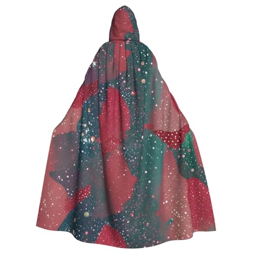 BGSHJVF Glitzer Muster Druck Halloween Kostüm Umhang für alle, übergroße Cosplay erwachsene Kapuze Mantel für Partys, Maskeraden BGSHJVF Glitzer Muster Druck Halloween Kostüm Umhang für alle, übergroße Cosplay erwachsene Kapuze Mantel für Partys, Maskeraden von BGSHJVF