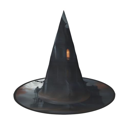 BGSHJVF Halloween Hexenhut Horror Druck Halloween Hüte Cosplay Halloween Dekoration Party Kostüm Zubehör BGSHJVF Halloween Hexenhut Horror Druck Halloween Hüte Cosplay Halloween Dekoration Party Kostüm Zubehör von BGSHJVF