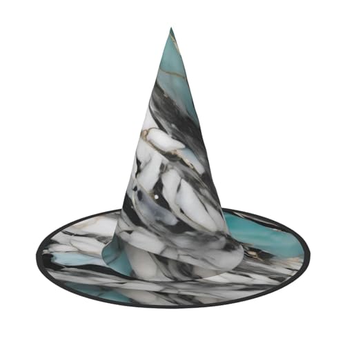 BGSHJVF Halloween Hexenhut Marmor Druck Cosplay Caps Halloween Dekoration Halloween Party Kostüm Requisiten BGSHJVF Halloween Hexenhut Marmor Druck Cosplay Caps Halloween Dekoration Halloween Party Kostüm Requisiten von BGSHJVF