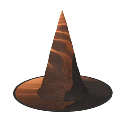 BGSHJVF Halloween Sanddüne gedruckt Hexenhut Cosplay Halloween Dekoration Halloween Party Kostüm Zubehör BGSHJVF Halloween Sanddüne gedruckt Hexenhut Cosplay Halloween Dekoration Halloween Party Kostüm Zubehör von BGSHJVF
