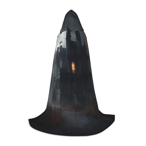 BGSHJVF Halloween-Umhang mit Kapuze für Herren, Zauberer, Vampir und Halloween-Kostüme, für Rollenspiele und Partys BGSHJVF Halloween-Umhang mit Kapuze für Herren, Zauberer, Vampir und Halloween-Kostüme, für Rollenspiele und Partys von BGSHJVF