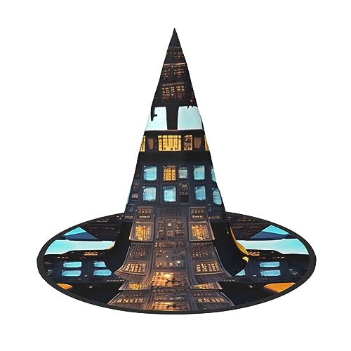 BGSHJVF Hexenhut Flugzeug Cockpit Druck Halloween Cosplay Halloween Dekoration Halloween Kostüm BGSHJVF Hexenhut Flugzeug Cockpit Druck Halloween Cosplay Halloween Dekoration Halloween Kostüm von BGSHJVF