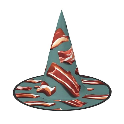 BGSHJVF Hexenhut mit Speck Druck Halloween Cosplay Halloween Party Dekoration Kostüm Requisiten BGSHJVF Hexenhut mit Speck Druck Halloween Cosplay Halloween Party Dekoration Kostüm Requisiten von BGSHJVF