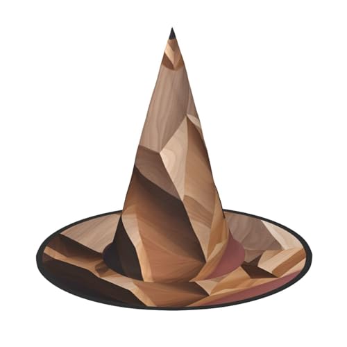 BGSHJVF Holz-Herz-Druck, Halloween-Hexenhut, Cosplay-Kappen, Halloween-Dekoration, Kostümzubehör für Party BGSHJVF Holz-Herz-Druck, Halloween-Hexenhut, Cosplay-Kappen, Halloween-Dekoration, Kostümzubehör für Party von BGSHJVF