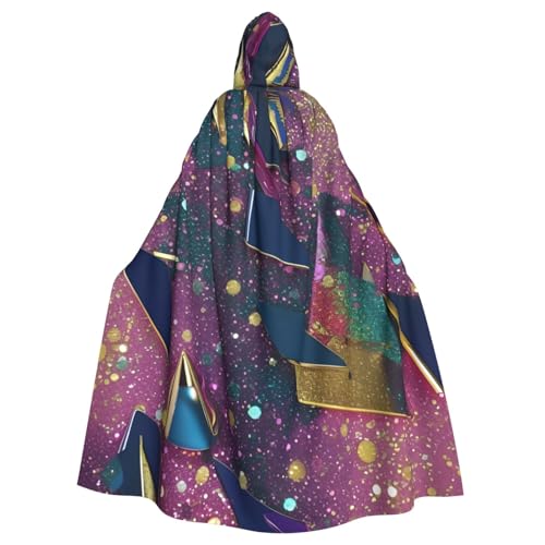 BGSHJVF Kapuzenjacke für Erwachsene mit Paillettendruck für Halloween, Party, Maskerade BGSHJVF Kapuzenjacke für Erwachsene mit Paillettendruck für Halloween, Party, Maskerade von BGSHJVF