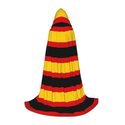 BGSHJVF Kapuzenumhang mit deutscher Flagge, für Herren, Zauberer, Vampir und Halloween-Kostüme, für Rollenspiele und Partys BGSHJVF Kapuzenumhang mit deutscher Flagge, für Herren, Zauberer, Vampir und Halloween-Kostüme, für Rollenspiele und Partys von BGSHJVF