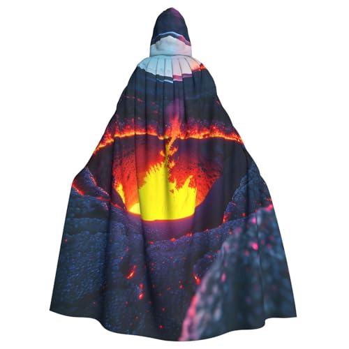 BGSHJVF Kilauea Vulkan Halloween-Print Mantel für alle, übergroße Kapuze-Mantel für Erwachsene für Partys, Maskerade BGSHJVF Kilauea Vulkan Halloween-Print Mantel für alle, übergroße Kapuze-Mantel für Erwachsene für Partys, Maskerade von BGSHJVF