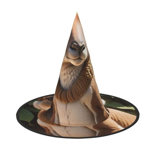 BGSHJVF Lustige Zoo Print Känguruhexe Halloween Cosplay Halloween Dekoration Party Kostüm Zubehör BGSHJVF Lustige Zoo Print Känguruhexe Halloween Cosplay Halloween Dekoration Party Kostüm Zubehör von BGSHJVF
