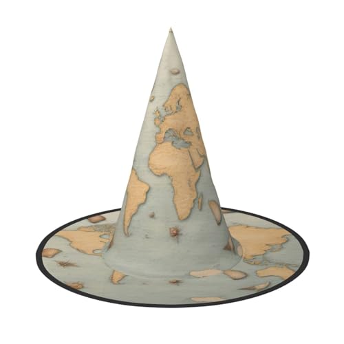 BGSHJVF Muschel-Druck, Halloween-Hexenhut, Cosplay, Halloween-Dekoration, Kostümzubehör für Party BGSHJVF Muschel-Druck, Halloween-Hexenhut, Cosplay, Halloween-Dekoration, Kostümzubehör für Party von BGSHJVF