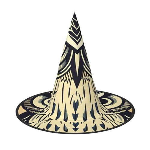 BGSHJVF Nette Hexenhut mit Eule Print Halloween Cosplay Halloween Dekoration Halloween Kostüm Requisiten BGSHJVF Nette Hexenhut mit Eule Print Halloween Cosplay Halloween Dekoration Halloween Kostüm Requisiten von BGSHJVF