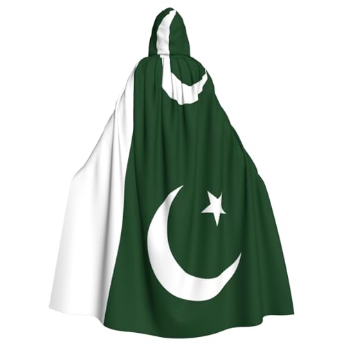 BGSHJVF Pakistan Flagge Druck erwachsene Kapuze Umhang Halloween Party Maskerade BGSHJVF Pakistan Flagge Druck erwachsene Kapuze Umhang Halloween Party Maskerade von BGSHJVF