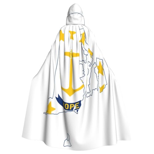 BGSHJVF Rhode Island State Flagge Karte Halloween Kostüm Umhang für alle Übergroße Mäntel Mit Kapuze Für Erwachsene Party Maske Tanzen Maske BGSHJVF Rhode Island State Flagge Karte Halloween Kostüm Umhang für alle Übergroße Mäntel Mit Kapuze Für Erwachsene Party Maske Tanzen Maske von BGSHJVF