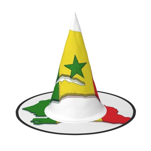 BGSHJVF Senegalesische Flagge Hexenhut Halloween Cosplay Halloween Dekoration Halloween Dekoration Halloween Dekoration Party Kostüm Zubehör BGSHJVF Senegalesische Flagge Hexenhut Halloween Cosplay Halloween Dekoration Halloween Dekoration Halloween Dekoration Party Kostüm Zubehör von BGSHJVF