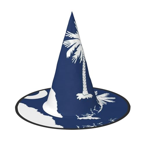 BGSHJVF South Carolina Flagge Karte Druck Halloween Hexenhut Cosplay Caps Halloween Dekoration Kostüm Zubehör für Party BGSHJVF South Carolina Flagge Karte Druck Halloween Hexenhut Cosplay Caps Halloween Dekoration Kostüm Zubehör für Party von BGSHJVF