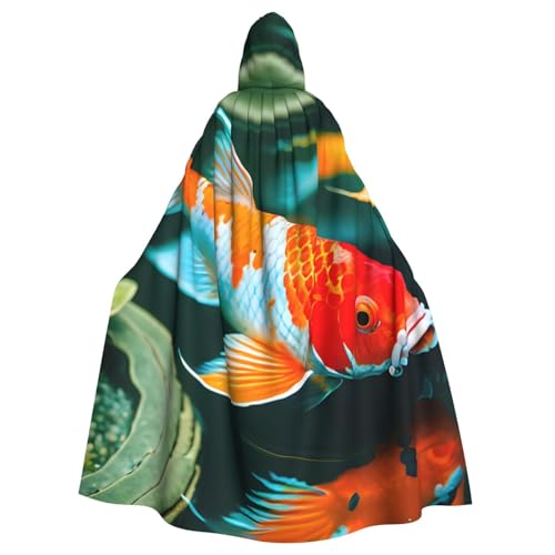 BGSHJVF Sweet Mantel mit Kapuze mit Fischdruck Koi für Erwachsene Party Maskerade BGSHJVF Sweet Mantel mit Kapuze mit Fischdruck Koi für Erwachsene Party Maskerade von BGSHJVF