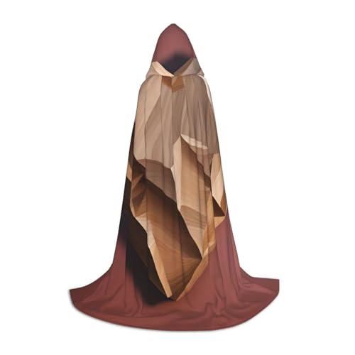 BGSHJVF Umhang mit Kapuze aus Holz mit Herzdruck für Herren, Zauberer, Vampir und Halloween, für Rollenspiele und Partys BGSHJVF Umhang mit Kapuze aus Holz mit Herzdruck für Herren, Zauberer, Vampir und Halloween, für Rollenspiele und Partys von BGSHJVF