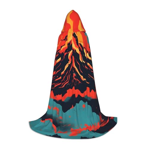 BGSHJVF Umhang mit Kapuze für Herren, Zauberer, Vampir und Halloween-Kostüme, für Rollenspiele und Partys BGSHJVF Umhang mit Kapuze für Herren, Zauberer, Vampir und Halloween-Kostüme, für Rollenspiele und Partys von BGSHJVF