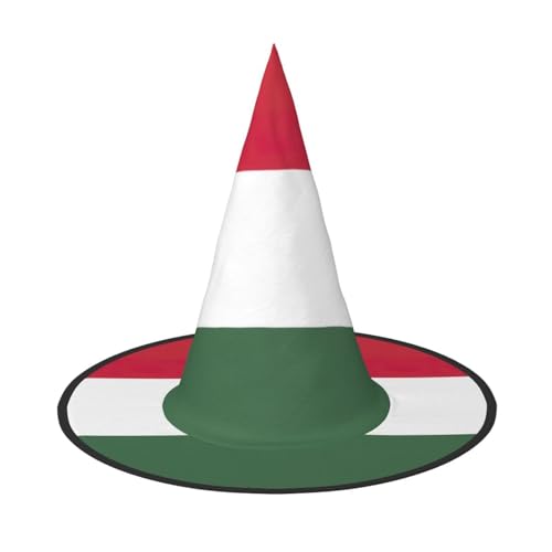 BGSHJVF Ungarns Flagge Druck Halloween Hexe Hut Cosplay Caps Halloween Dekoration Kostüm Zubehör für Party BGSHJVF Ungarns Flagge Druck Halloween Hexe Hut Cosplay Caps Halloween Dekoration Kostüm Zubehör für Party von BGSHJVF