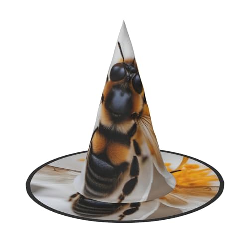 BGSHJVF Waben Honeycomb Hexenhut Biene Wabenmütze Cosplay Hut Halloween Dekoration Party Kostüm Zubehör BGSHJVF Waben Honeycomb Hexenhut Biene Wabenmütze Cosplay Hut Halloween Dekoration Party Kostüm Zubehör von BGSHJVF