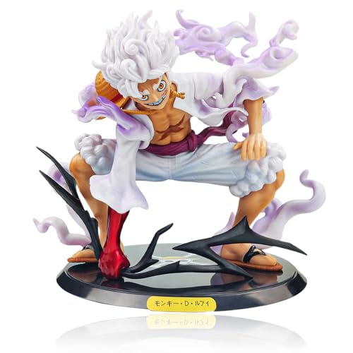 BGTLJKD One Piece Figur, Luffy Gear 5 Figuren 17cm Anime Luffy Figur Nika Gear 5 Luffy Figure Gear 5 Monkey D. Luffy Figur One Piece Anime, Für Desktop Dekoration Kinder Geburtstag Geschenk BGTLJKD One Piece Figur, Luffy Gear 5 Figuren 17cm Anime Luffy Figur Nika Gear 5 Luffy Figure Gear 5 Monkey D. Luffy Figur One Piece Anime, Für Desktop Dekoration Kinder Geburtstag Geschenk von BGTLJKD