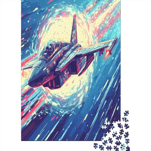 ComFledermaus Flugzeug Puzzles 1000 Teile Schwer Puzzle Spielzeug Pädagogisches Spiel Impossible Herausforderung Spielzeug Für Erwachsene Und Kinder in Bewährter 1000pcs (75x50cm) von BHIRCJKD
