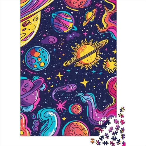 Himmelskörper Puzzle 1000 Teile Schwer Puzzle Spielzeug Lernspiel Impossible Herausforderung Spielzeug Für Erwachsene Und Kinder Ab 12 Jahren 1000pcs (75x50cm) von BHIRCJKD