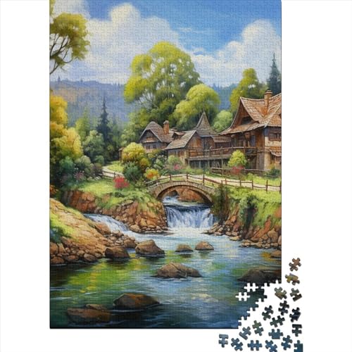 Paradies Puzzle 1000 Teile Schwer Puzzle Spielzeug Pädagogisches Spiel Impossible Herausforderung Spielzeug Für Erwachsene Und Kinder Ab 14 Jahren 1000pcs (75x50cm) von BHIRCJKD