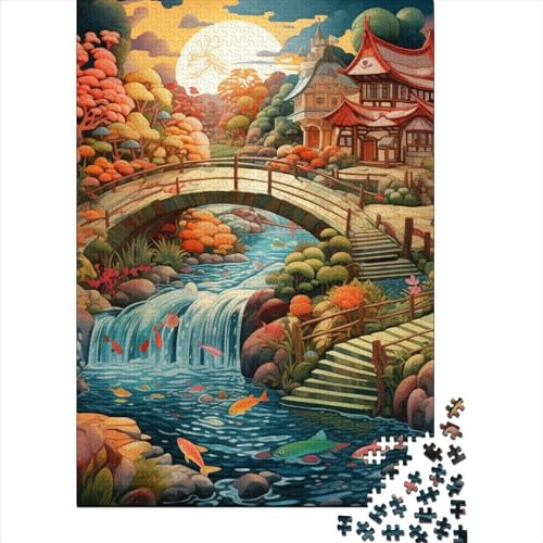 Paradies Puzzle 1000 Teile Schwer Puzzle Spielzeug Pädagogisches Spiel Impossible Herausforderungsspielzeug Für Erwachsene Und Kinder in Bewährter 1000pcs (75x50cm) von BHIRCJKD