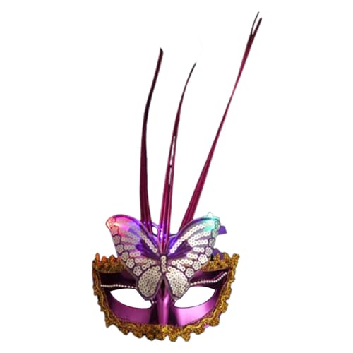 BHOLI Halloween-Partymaske, Zubehör für Cosplay, Madi Grad-Party, Madi Grad Party, Cosplay, Maske, Evening Prom Ball Masque für Hochzeit BHOLI Halloween-Partymaske, Zubehör für Cosplay, Madi Grad-Party, Madi Grad Party, Cosplay, Maske, Evening Prom Ball Masque für Hochzeit von BHOLI