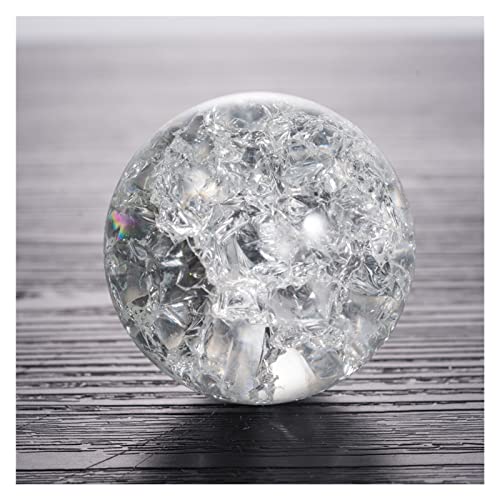 5/6 cm Glas EIS Crack Ball Quarz Murmeln Magic Sphere Fengshui Ornaments Rocky Water Fountain Bonsai Ball Home Decor (Color : Only Ball, Size : 50mm) Voller Textur (Color : Only Ball, Size : 50mm) von BIANMTSW