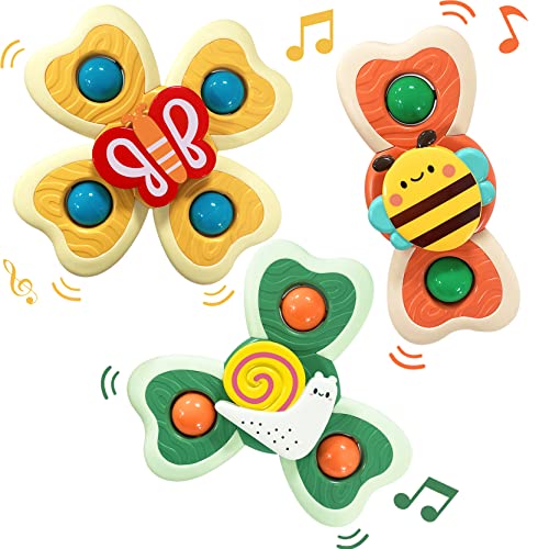 BIAOQINBO Saugnapf Spielzeug Baby, Sensorik Spielzeug für Baby, Saugnapf Baby Toy, Badespielzeug für Baby, ab 1 Jahr BIAOQINBO Saugnapf Spielzeug Baby, Sensorik Spielzeug für Baby, Saugnapf Baby Toy, Badespielzeug für Baby, ab 1 Jahr von BIAOQINBO
