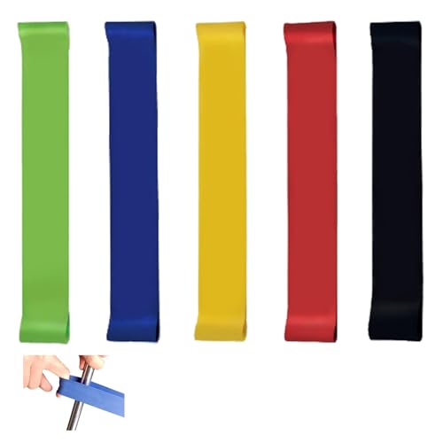5 Stück Stuhlbänder Adhs Hilfsmittel,Kinder Autismus Stuhl Dehnbare Band Sensorische Integration Flexible Chair Sitzgurte,Schule Spielzeug Elastische Yoga Bänder Konzentration Zappelbänder für Kids von BIBITI
