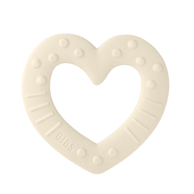 BIBS® Beißring Baby Bitie Heart ab 3 Monaten Ivory von BIBS®