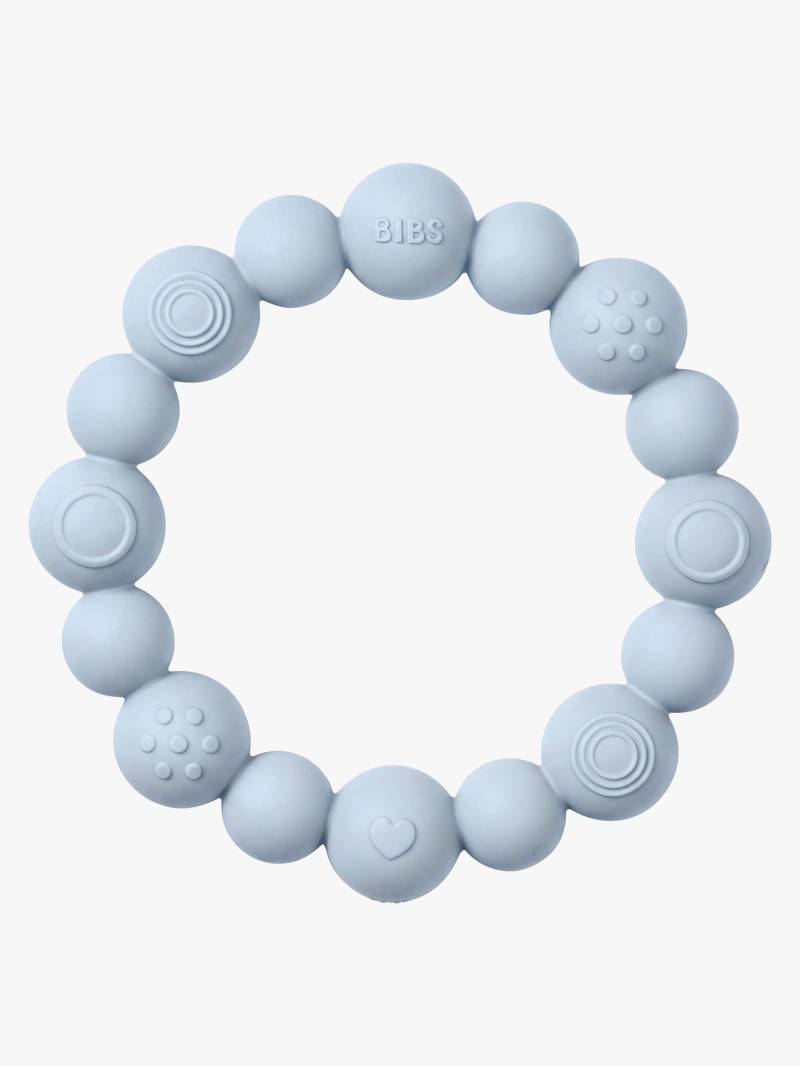 BIBS Beaded Beißring, Baby Blue BIBS Beaded Beißring, Baby Blue von BIBS