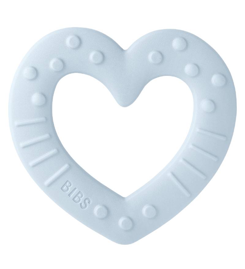 BIBS Beißring - Heart - Baby Blue - BIBS - One Size - Beißringe BIBS Beißring - Heart - Baby Blue - BIBS - One Size - Beißringe von BIBS