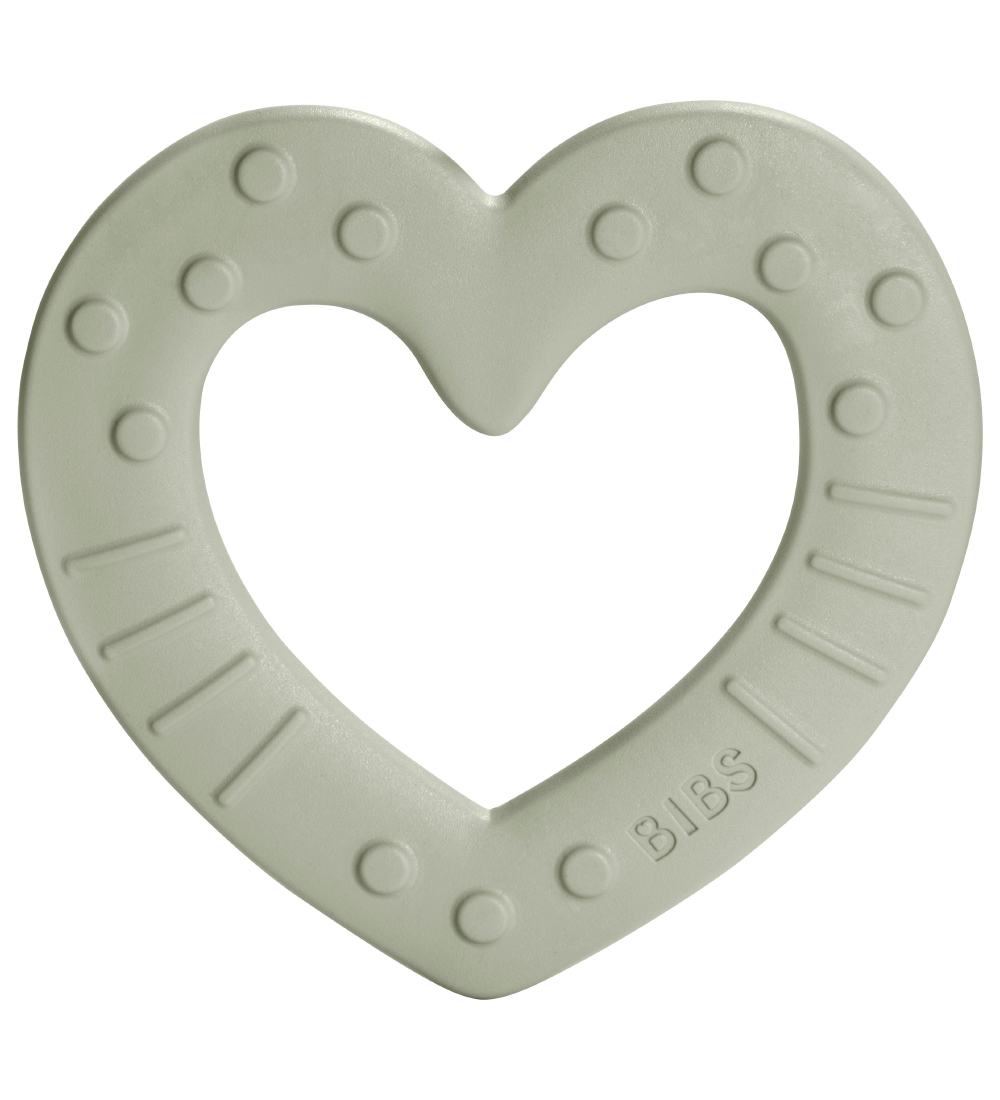 BIBS Beißring - Heart - Sage - BIBS - One Size - Beißringe von BIBS