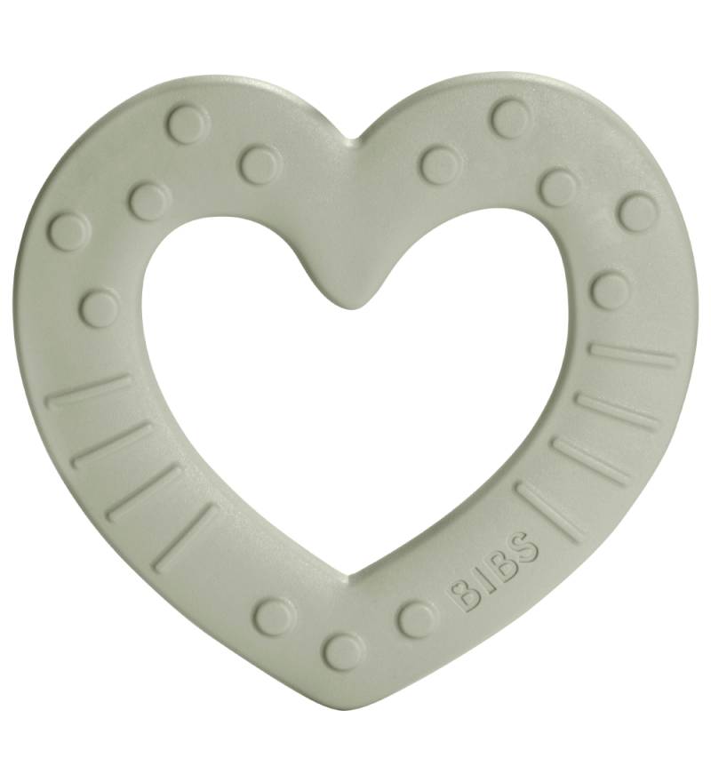 BIBS Beißring - Heart - Sage - BIBS - One Size - Beißringe von BIBS