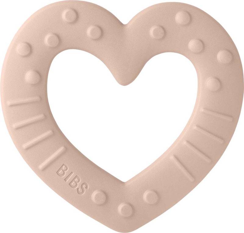 BIBS Beißringe Baby Bitie Heart,  Blush, Beißspielzeug von BIBS