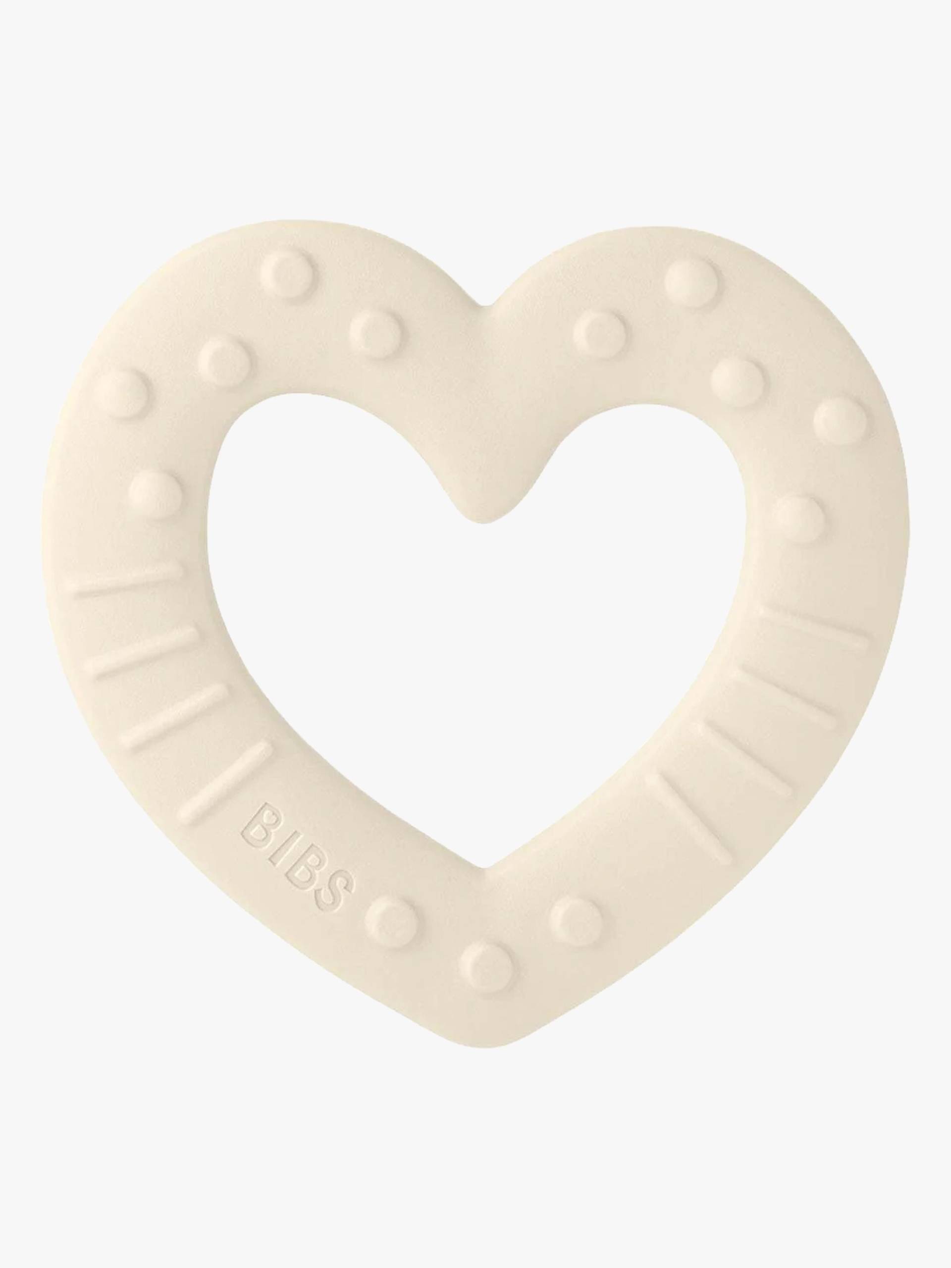 BIBS Beißringe Baby Bitie Heart, Ivory, Beißspielzeug BIBS Beißringe Baby Bitie Heart, Ivory, Beißspielzeug von BIBS