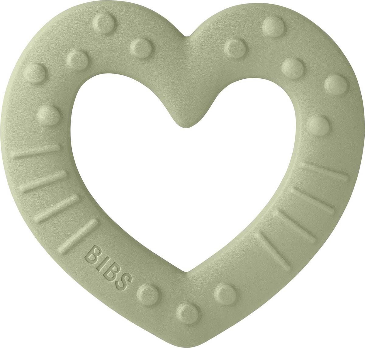 BIBS Beißringe Baby Bitie Heart, Sage, Beißspielzeug BIBS Beißringe Baby Bitie Heart, Sage, Beißspielzeug von BIBS
