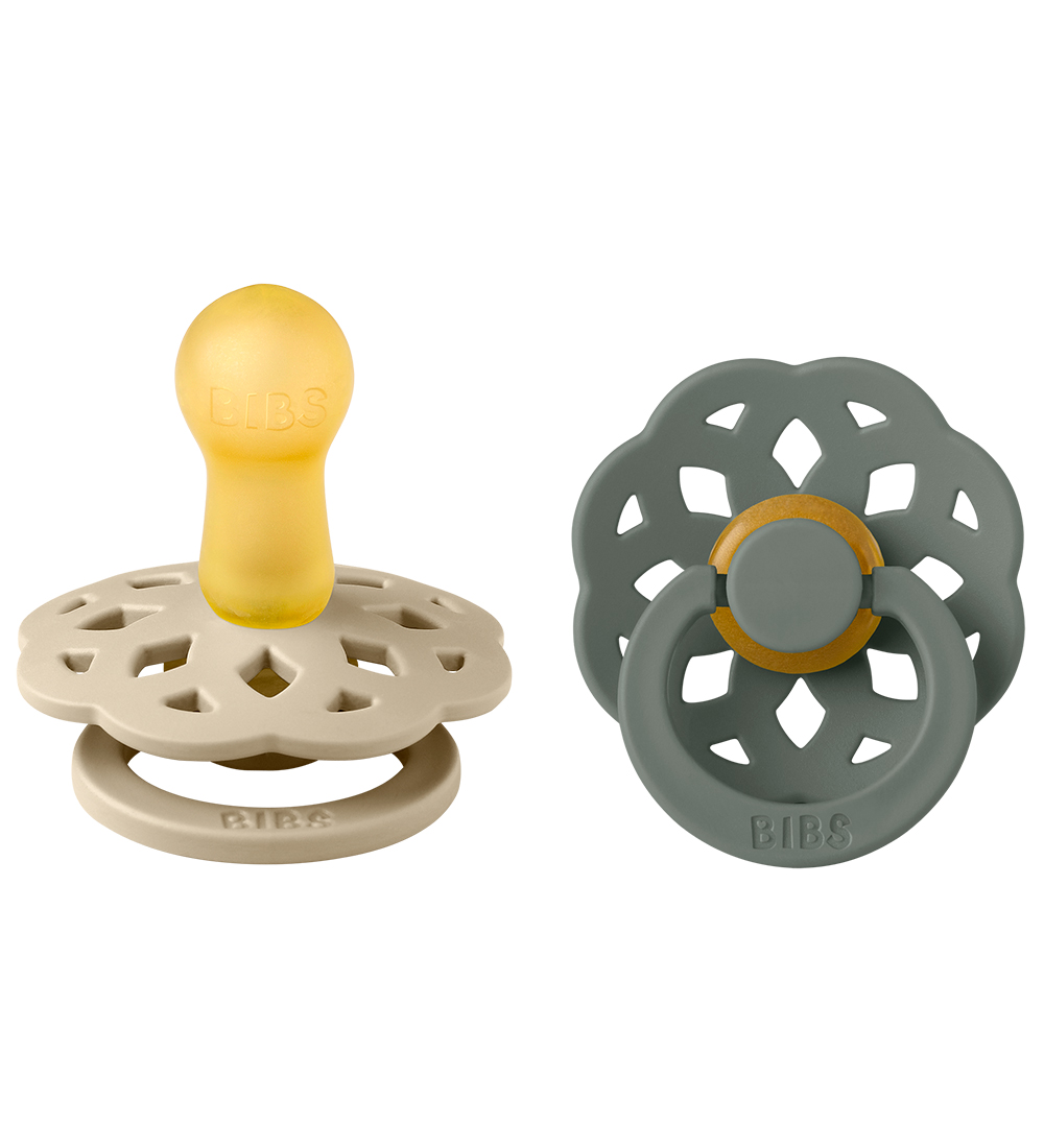 BIBS Böhmen Schnuller - 2er-Pack - Gr. 1 - Rund - Vanilla/Kiefer - BIBS - One Size - Schnuller BIBS Böhmen Schnuller - 2er-Pack - Gr. 1 - Rund - Vanilla/Kiefer - BIBS - One Size - Schnuller von BIBS